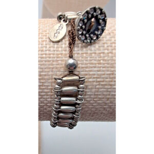 aeo beaded double strand bracelet sparkle boho